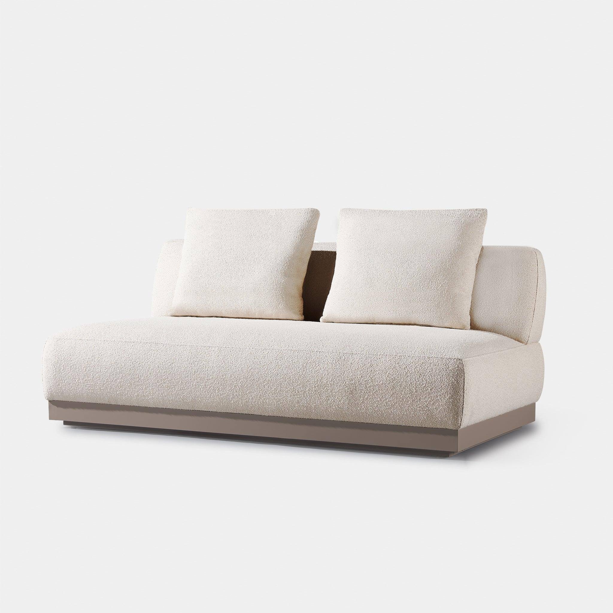 Amalfi 2 Seat Armless Sofa - Image 3