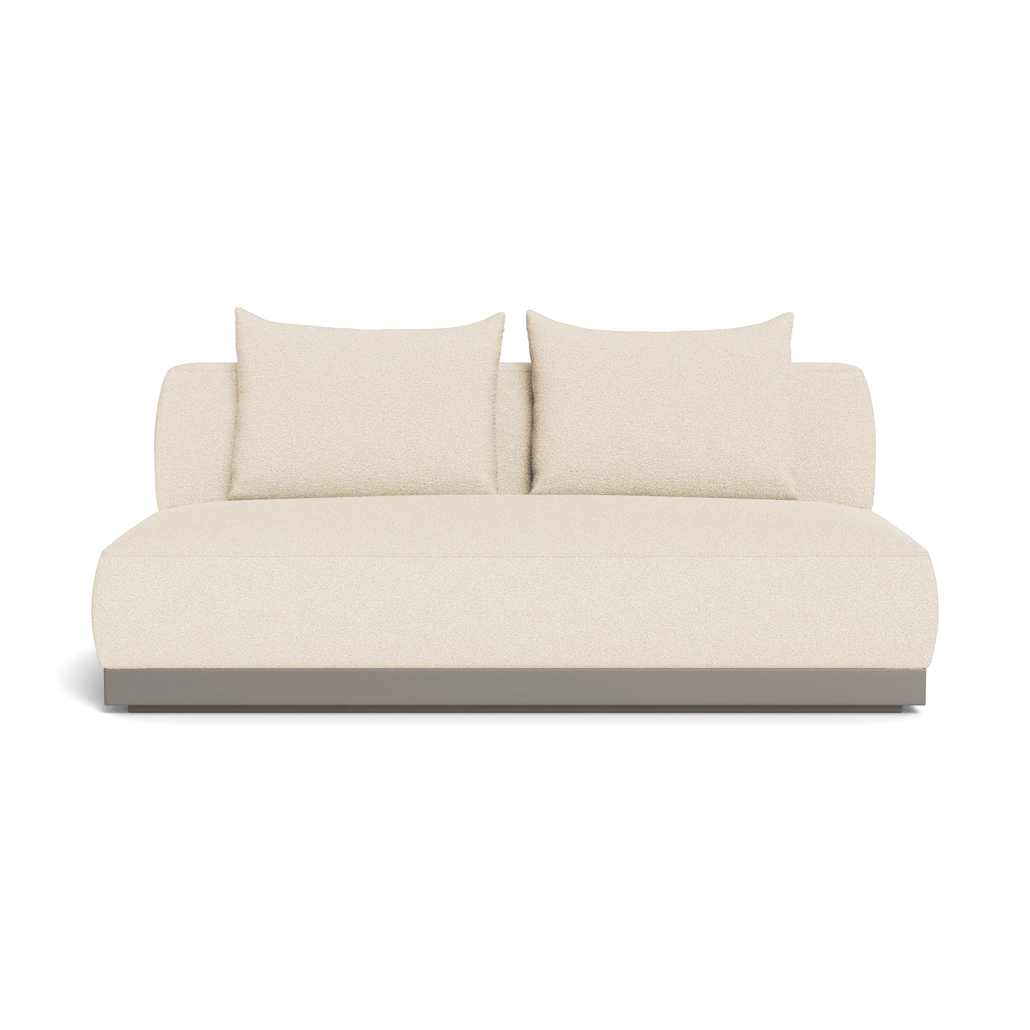 Amalfi 2 Seat Armless Sofa - Image 4