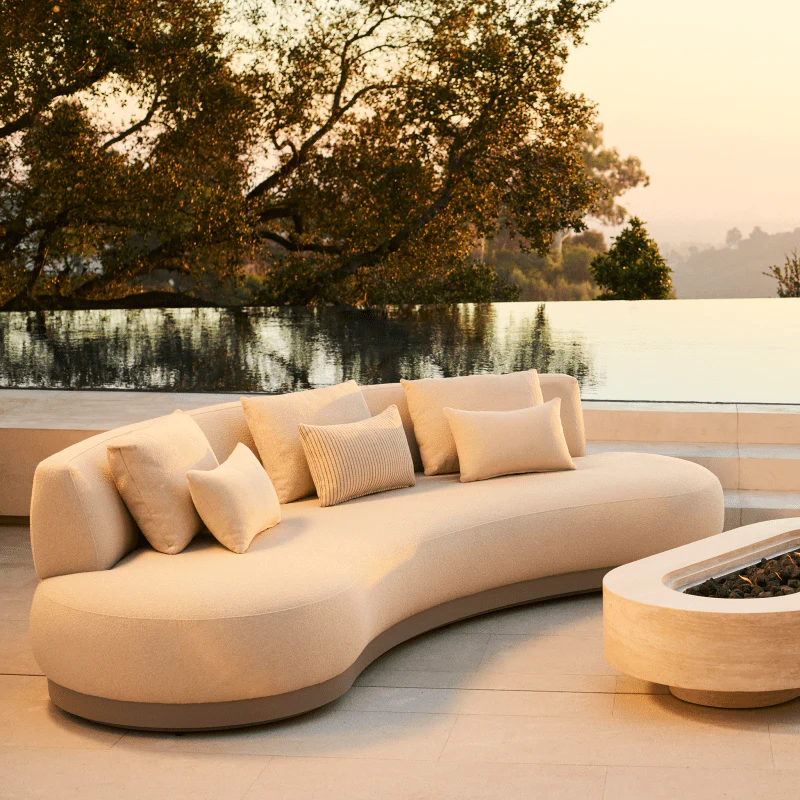 Amalfi Kidney Sofa - Image 2