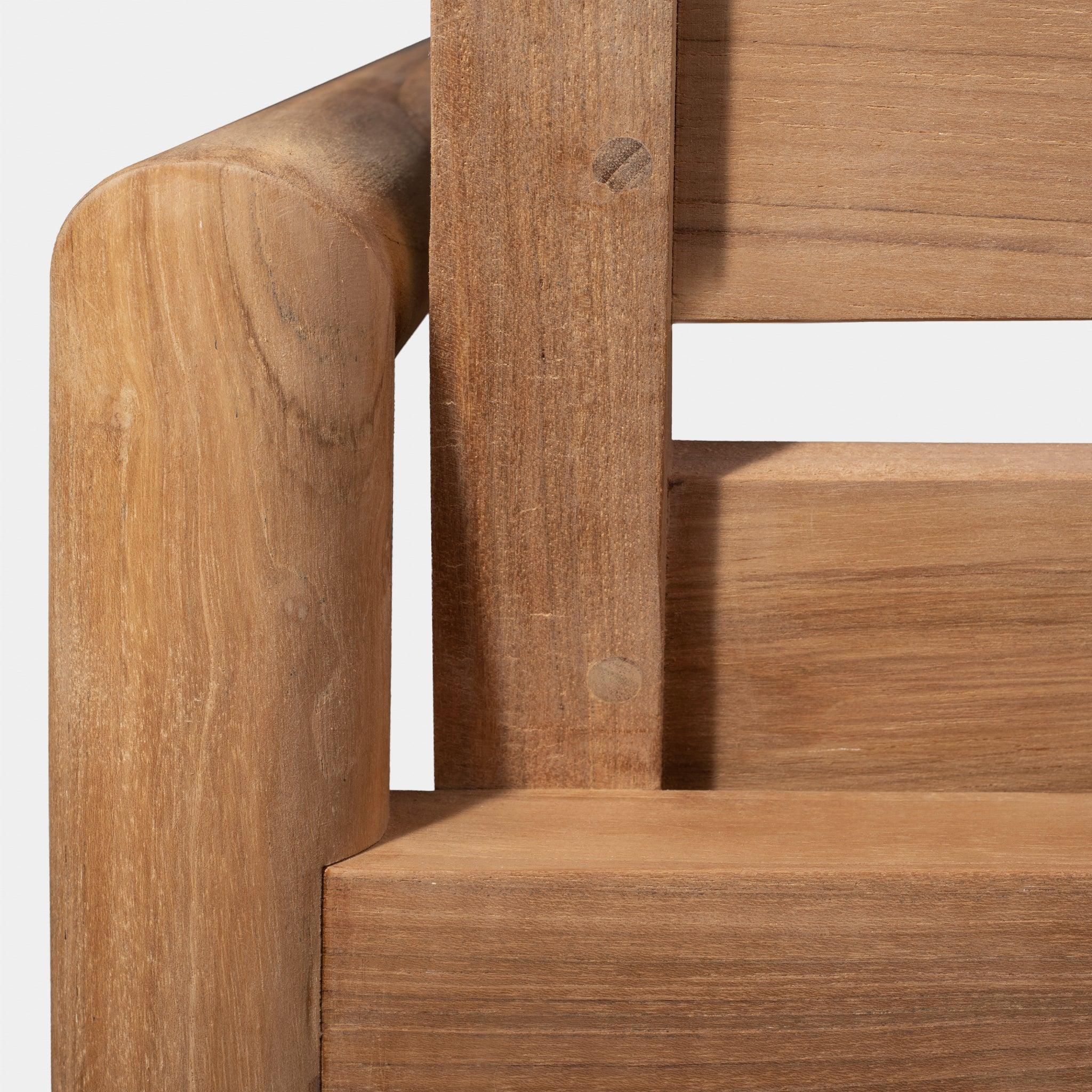 Breeze Xl Teak 3 Seat Sofa - Image 5