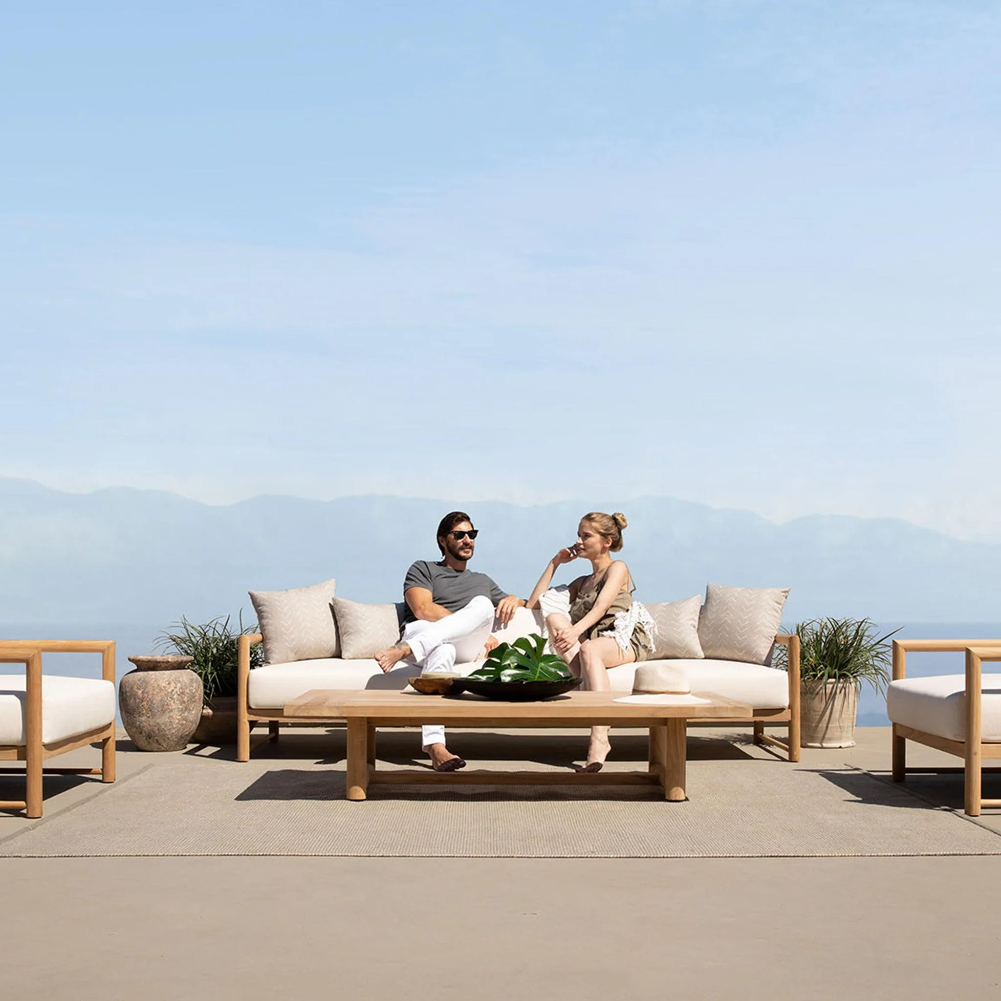 Breeze Xl Teak Coffee Table - Image 6