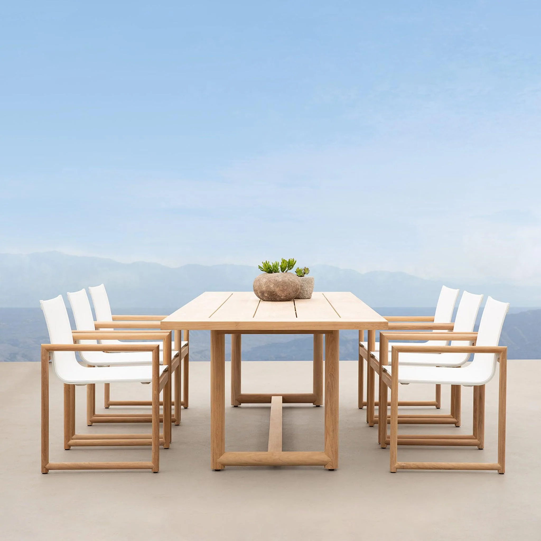 Breeze Xl Teak Dining Table 102" - Image 2