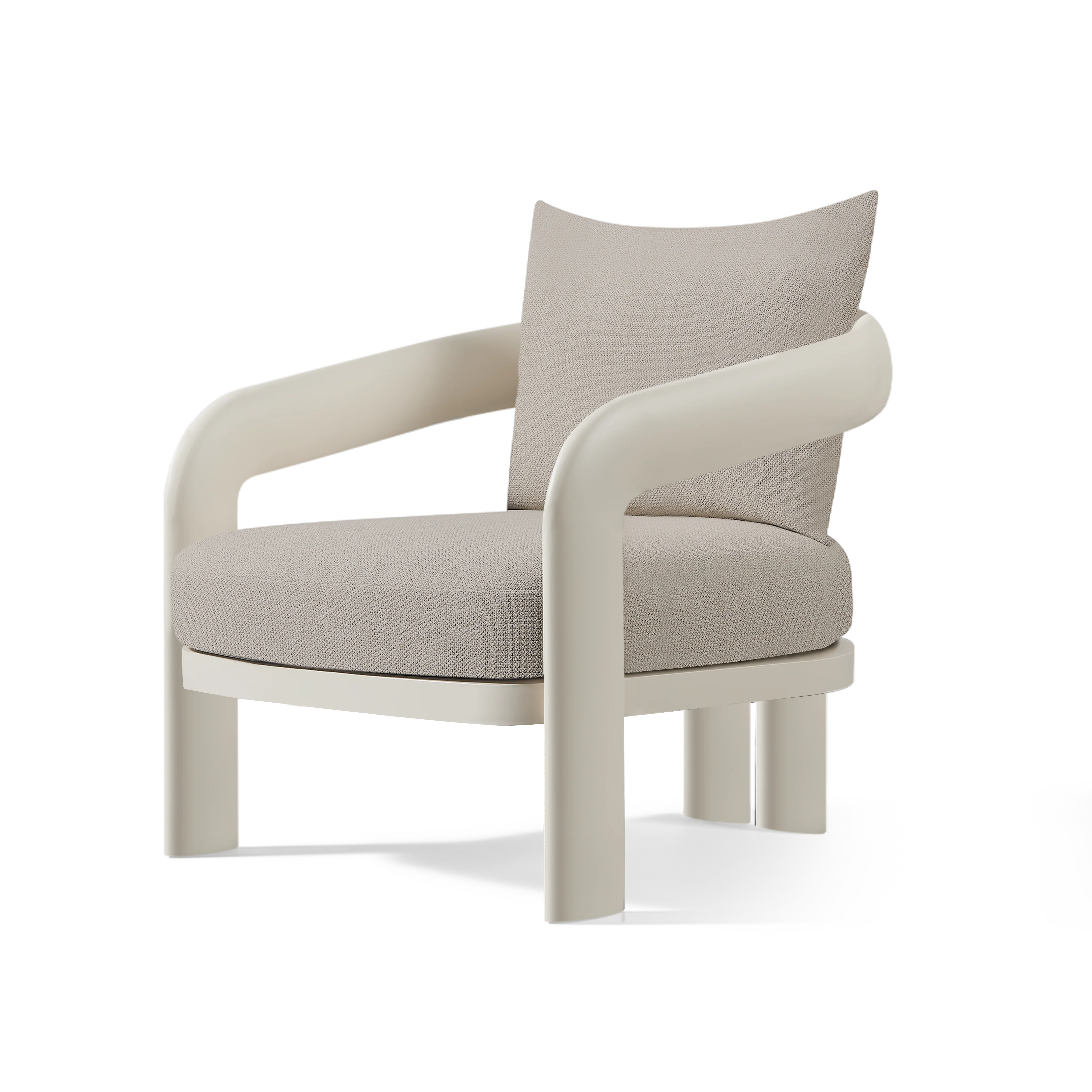 Chloe Aluminum Lounge Chair - Image 12