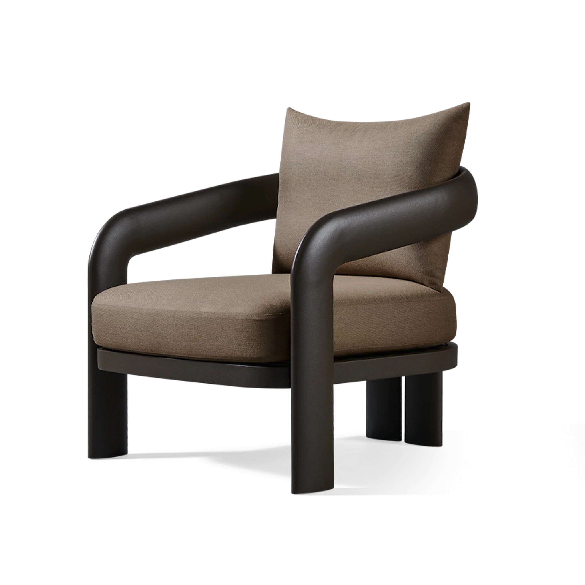 Chloe Aluminum Lounge Chair - Image 3