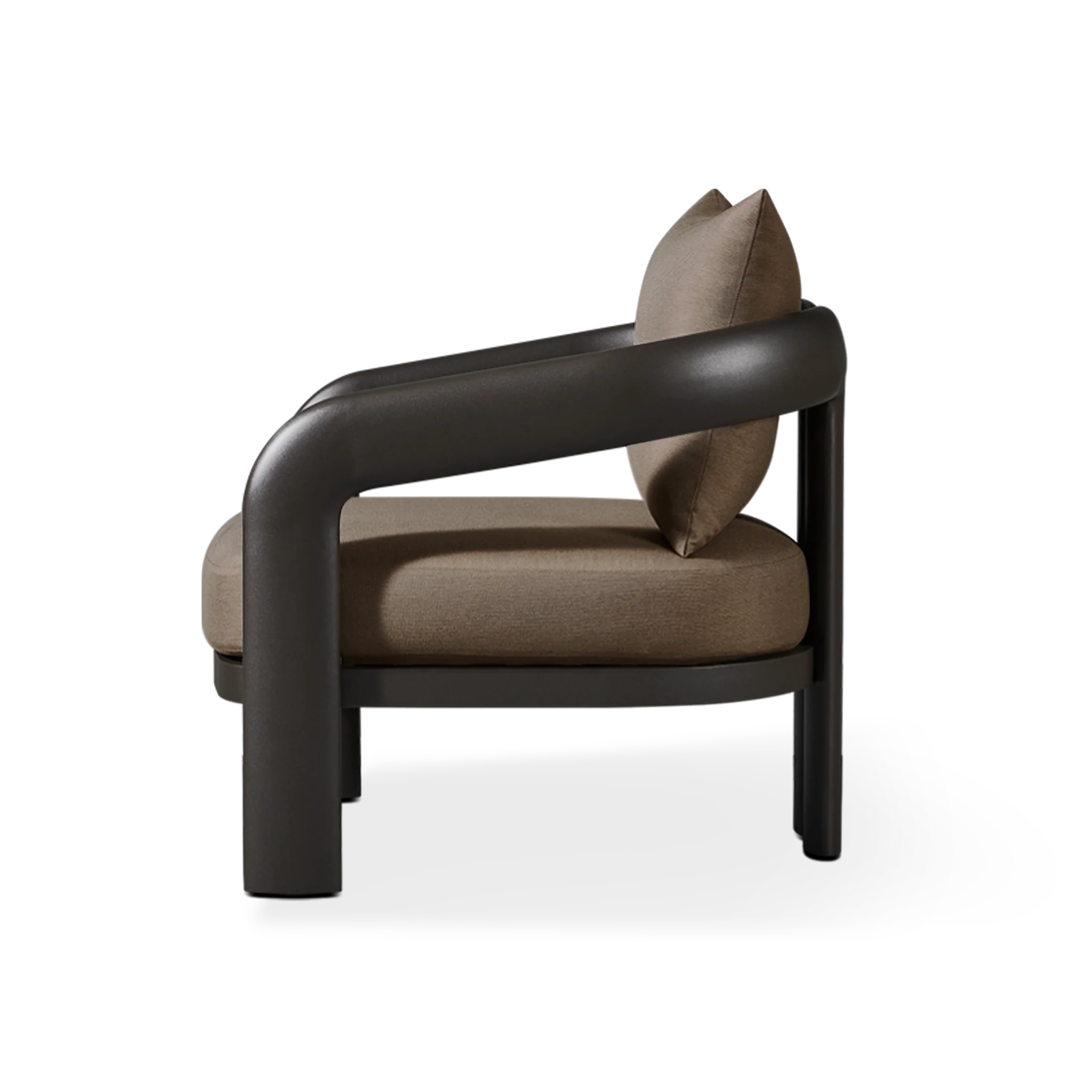 Chloe Aluminum Lounge Chair - Image 4