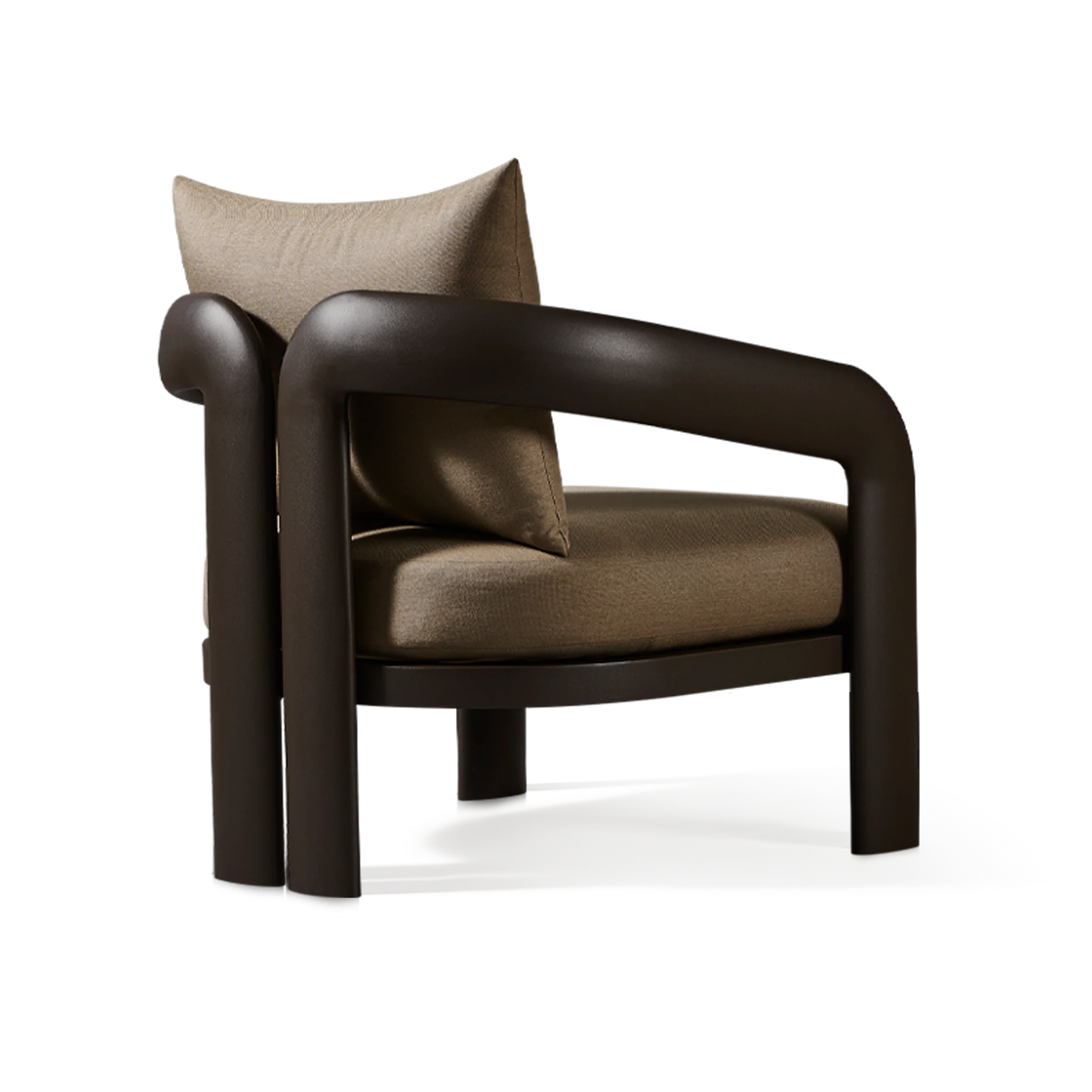 Chloe Aluminum Lounge Chair - Image 5