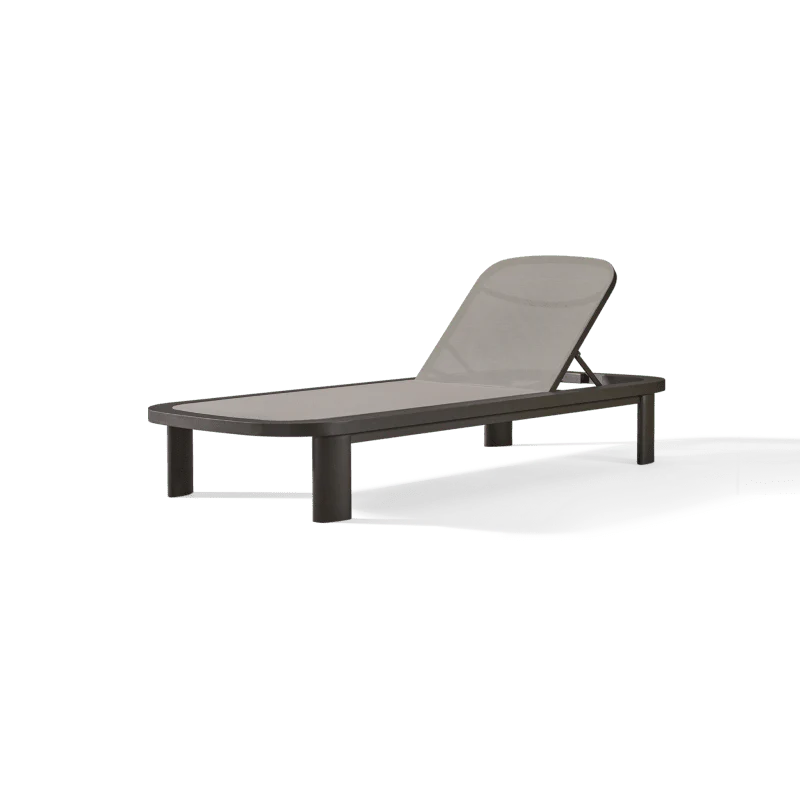 Chloe Aluminum Mesh Sun Lounge - Image 2