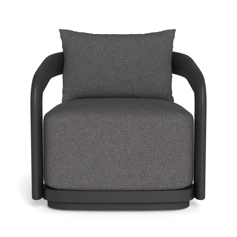 Chloe Aluminum Swivel Lounge Chair - Image 16