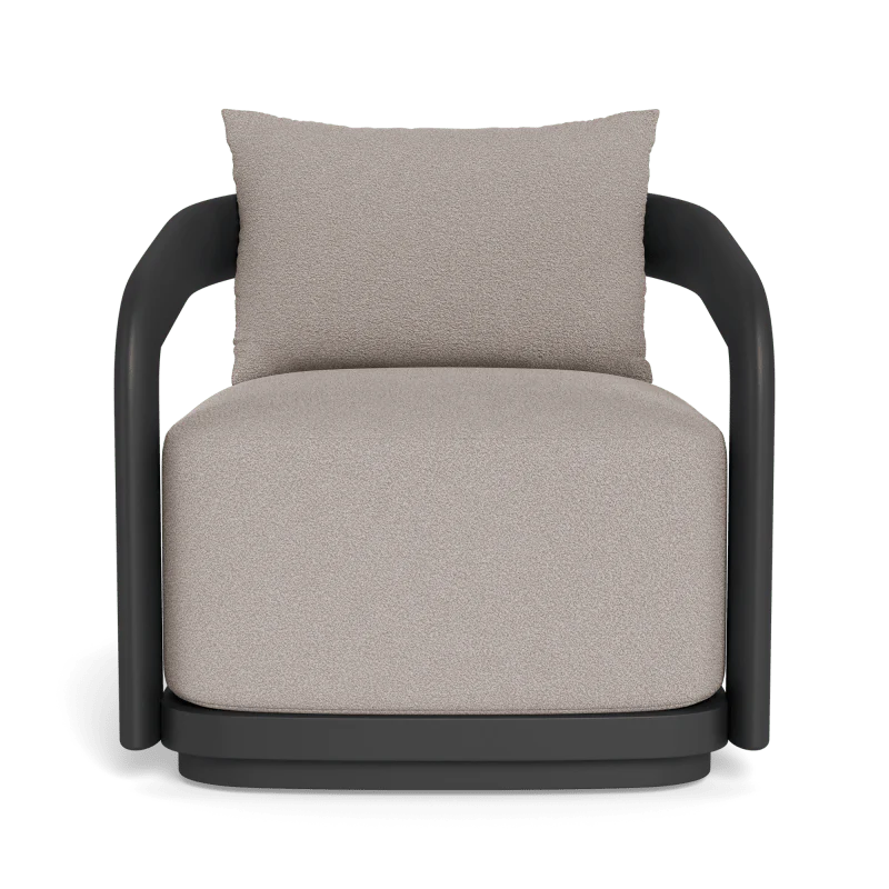 Chloe Aluminum Swivel Lounge Chair - Image 17