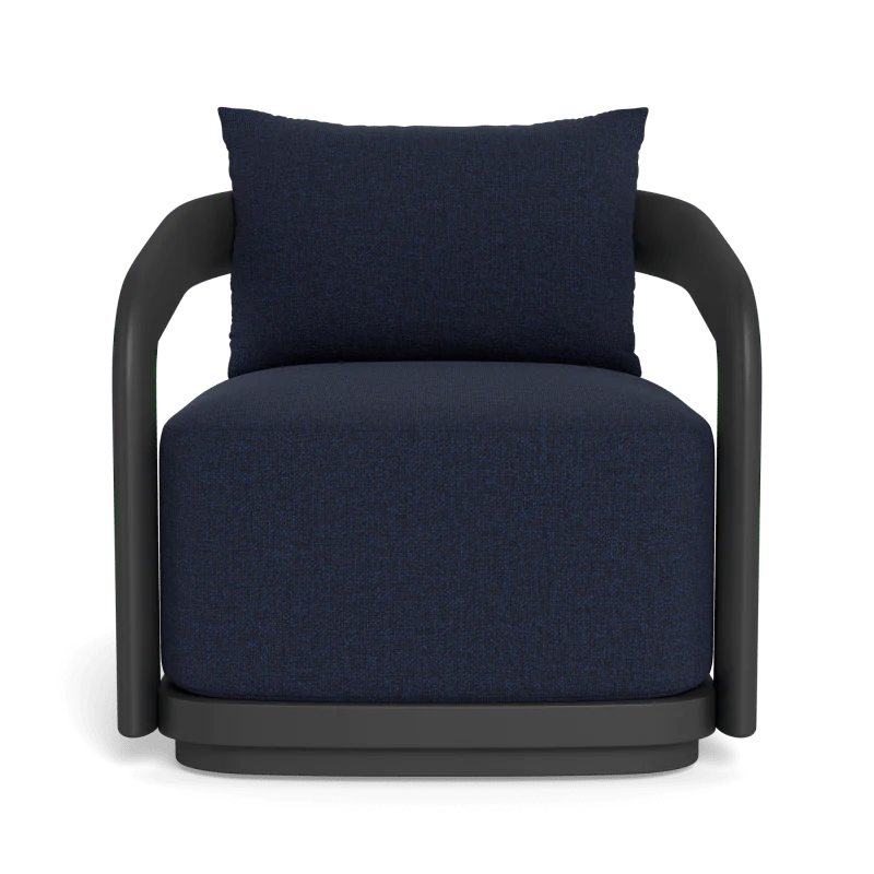 Chloe Aluminum Swivel Lounge Chair - Image 18