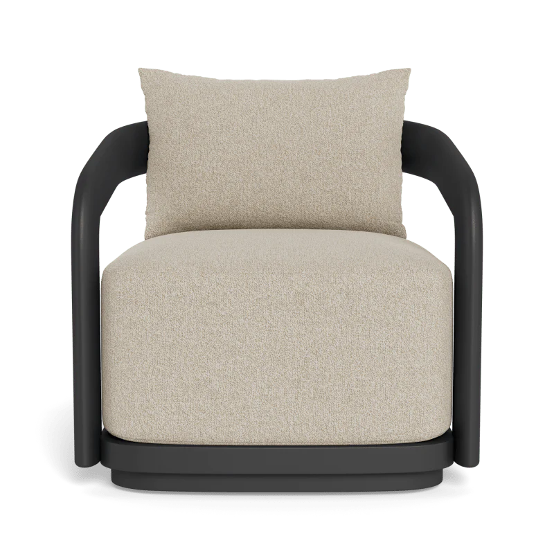 Chloe Aluminum Swivel Lounge Chair - Image 21