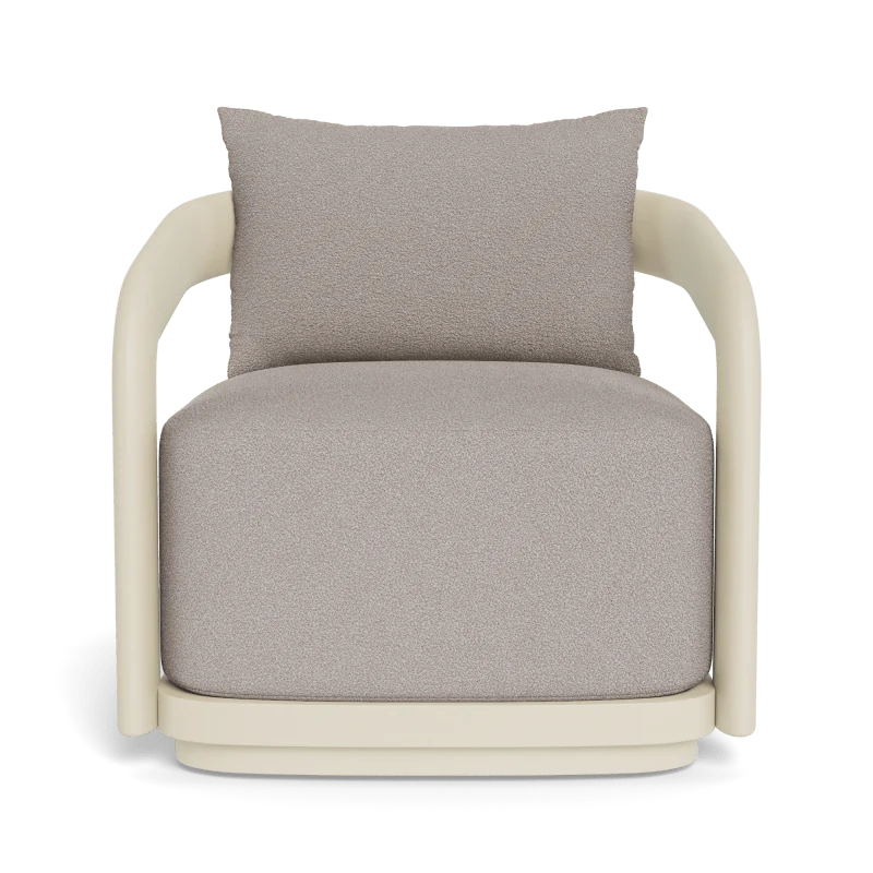 Chloe Aluminum Swivel Lounge Chair - Image 29