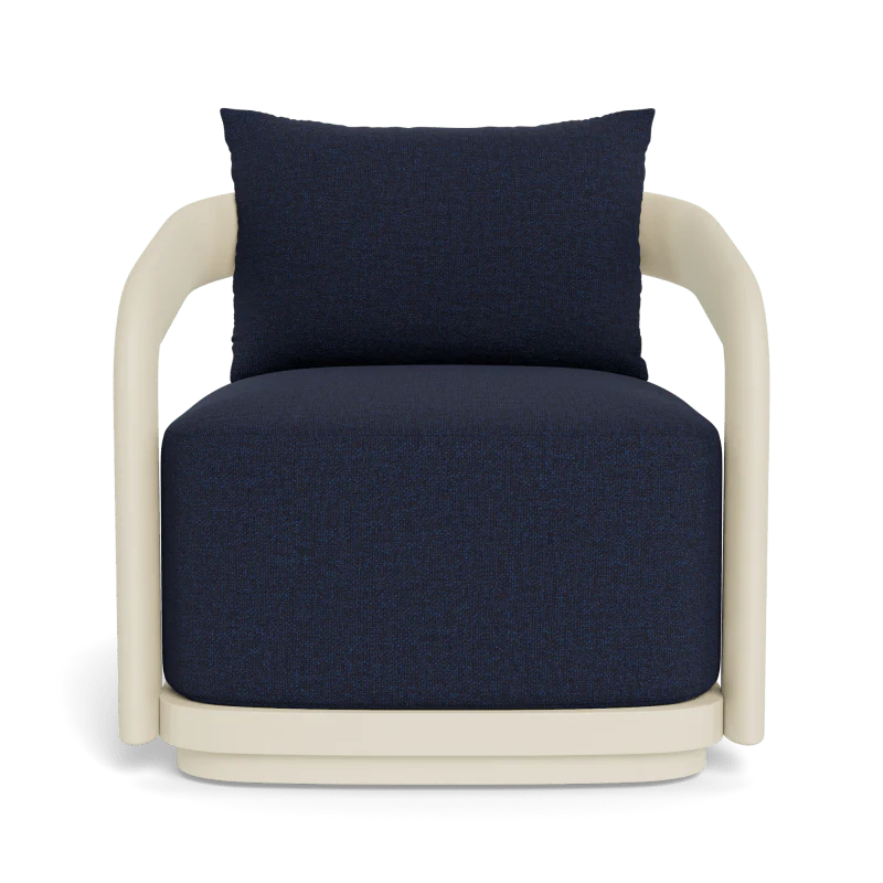 Chloe Aluminum Swivel Lounge Chair - Image 30