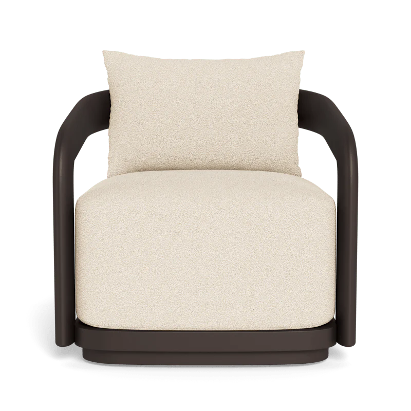Chloe Aluminum Swivel Lounge Chair - Image 41