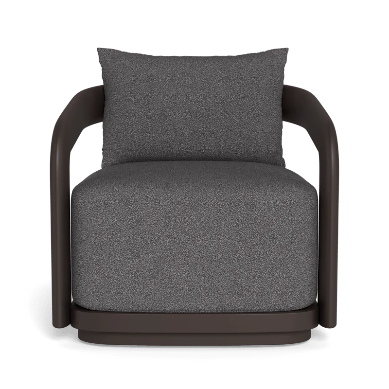 Chloe Aluminum Swivel Lounge Chair - Image 42