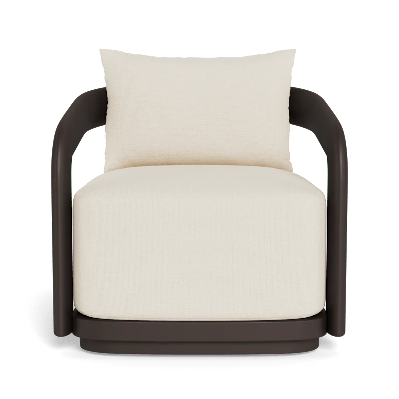 Chloe Aluminum Swivel Lounge Chair - Image 45