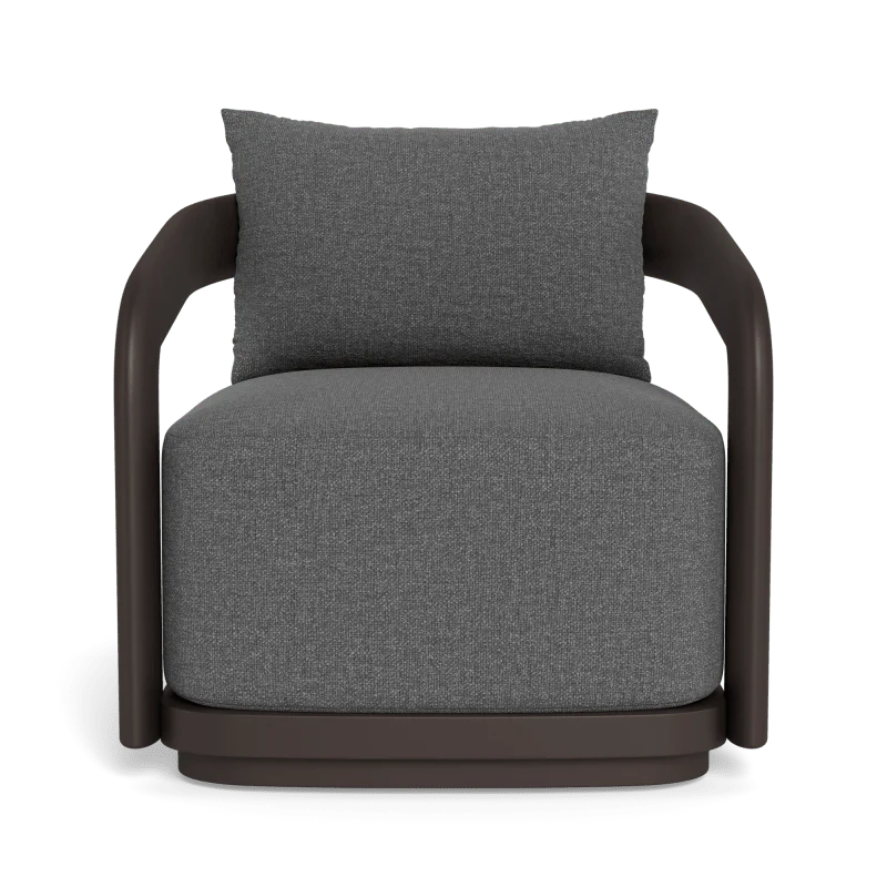 Chloe Aluminum Swivel Lounge Chair - Image 46