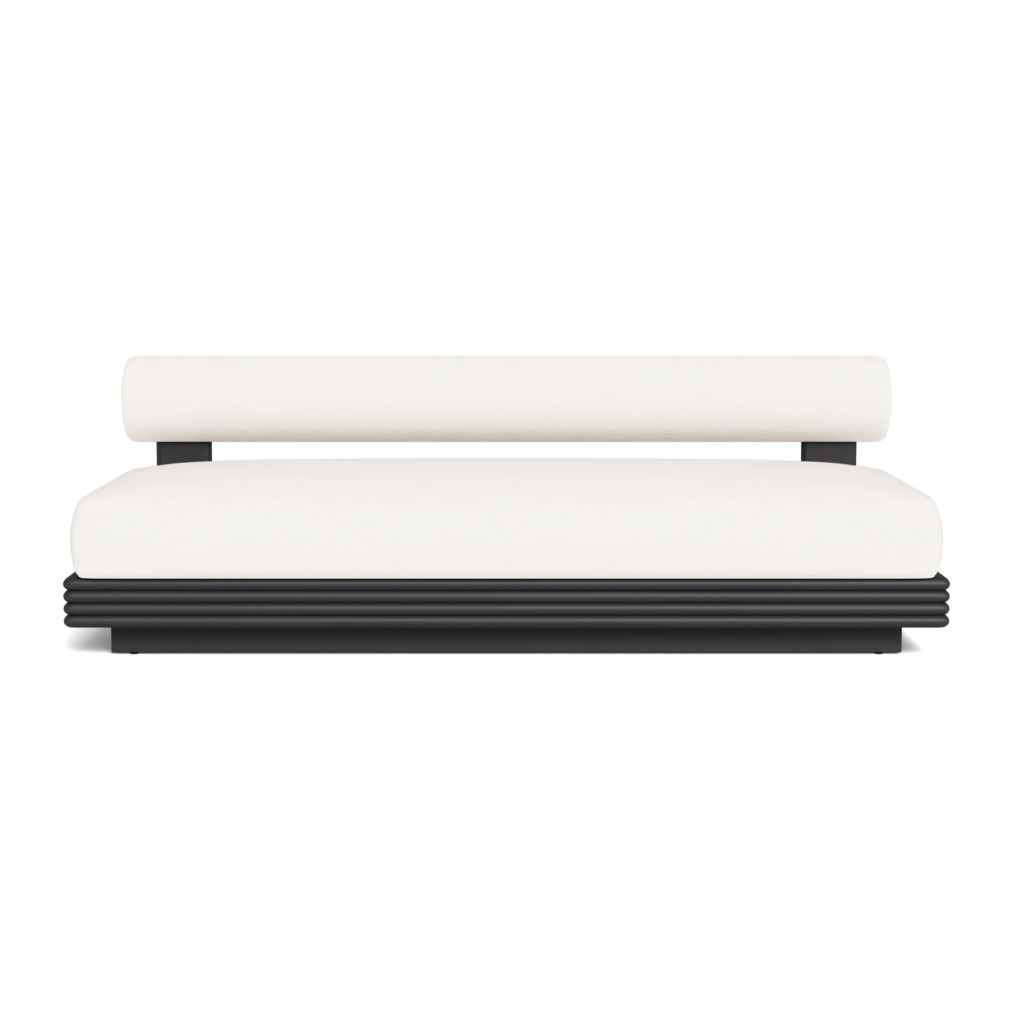 Collins Aluminum 2 Seat Armless Sofa - Image 49