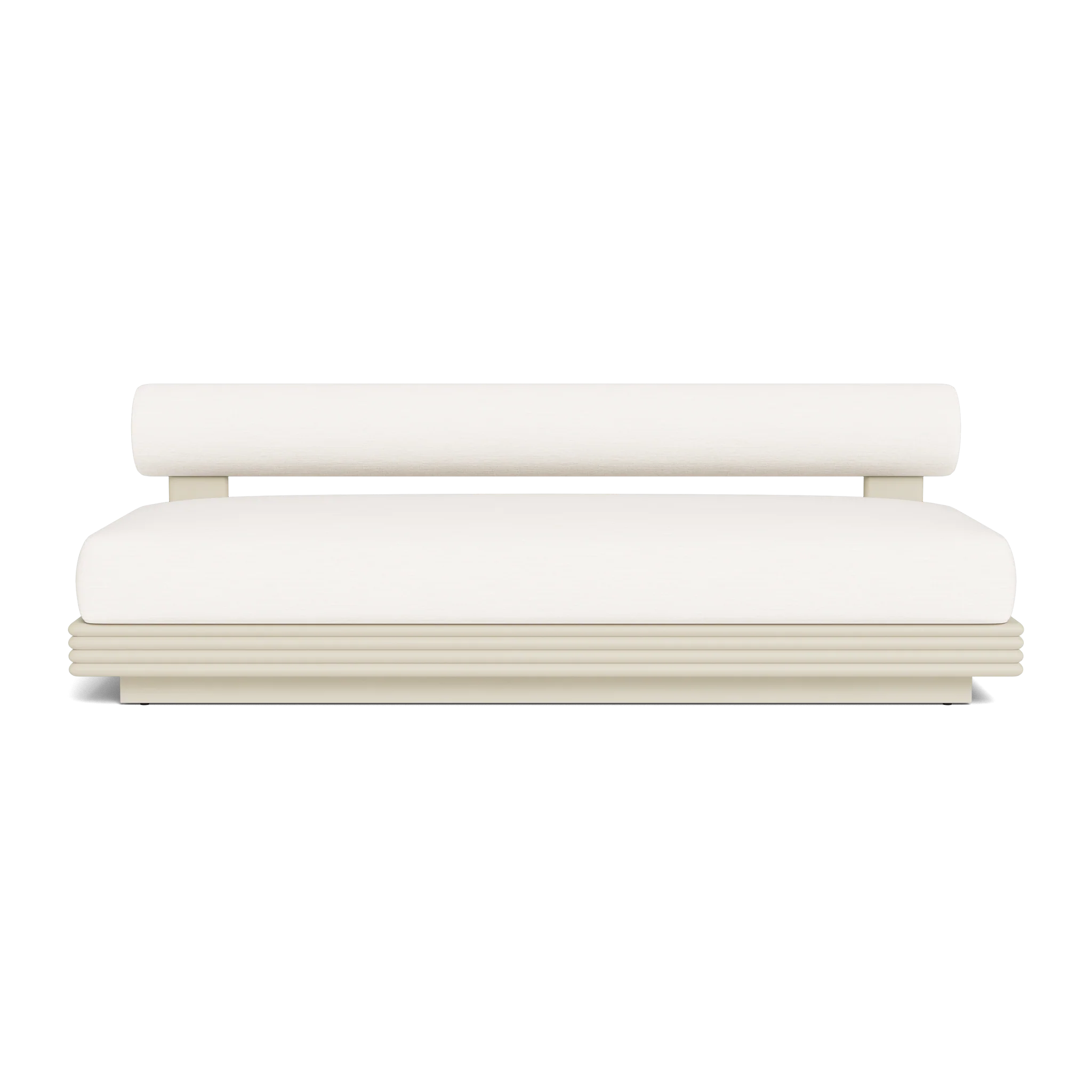 Collins Aluminum 2 Seat Armless Sofa - Image 53