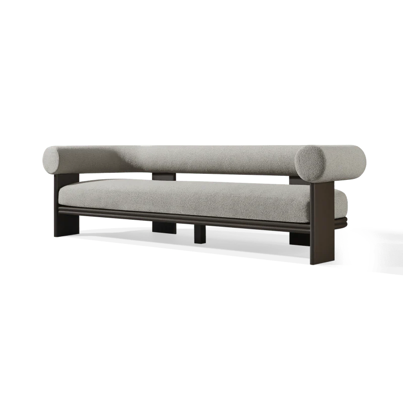 Collins Aluminum 3 Seat Sofa - Image 3