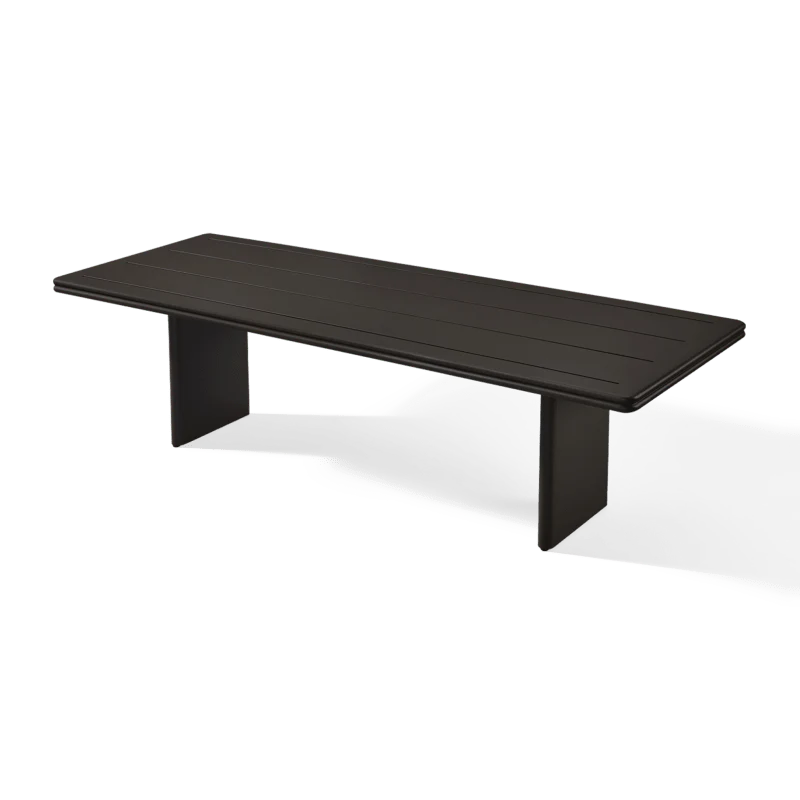 Collins Aluminum Rectangle Dining Table - Image 3