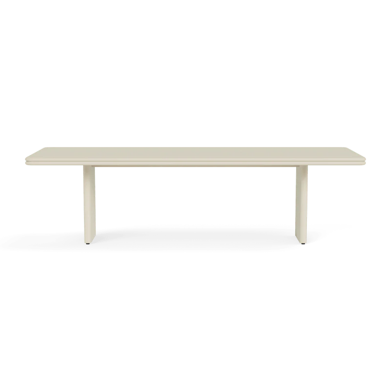 Collins Aluminum Rectangle Dining Table - Image 6
