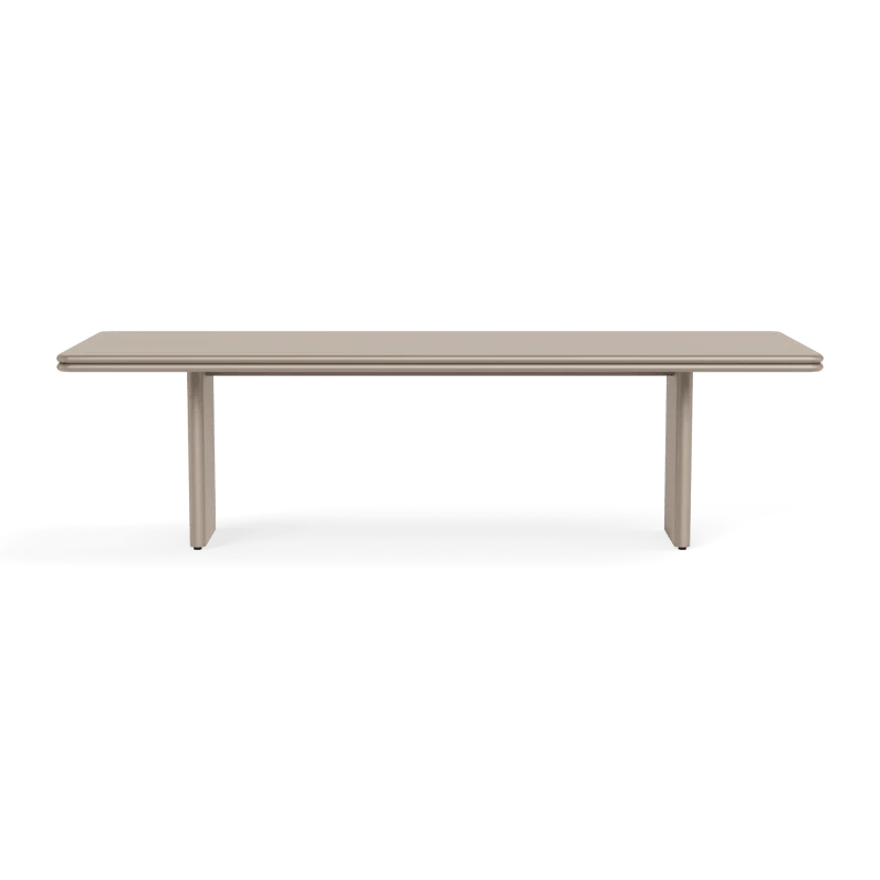 Collins Aluminum Rectangle Dining Table - Image 7