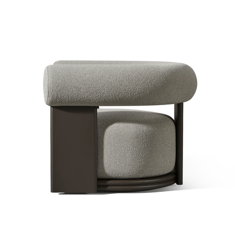 Collins Aluminum Swivel Lounge Chair - Image 3