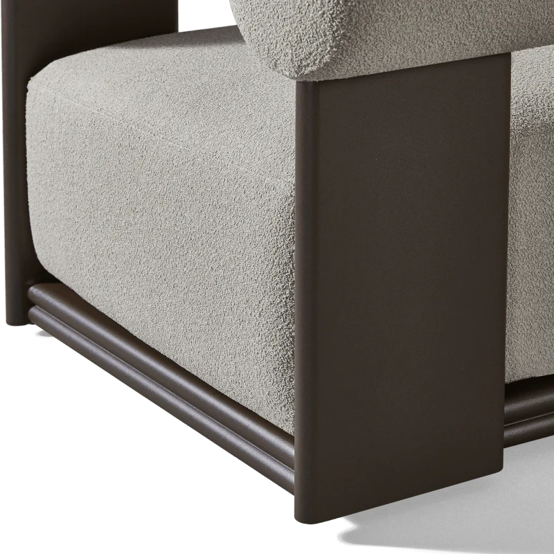 Collins Aluminum Swivel Lounge Chair - Image 8