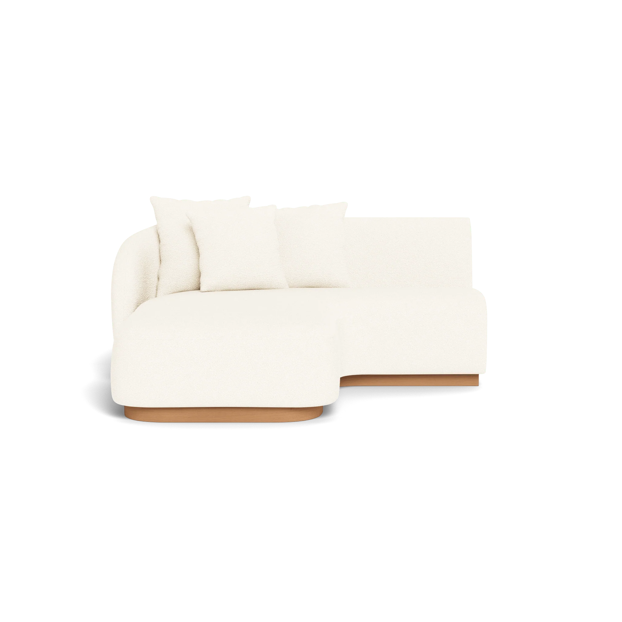 Como Curved Chaise Left - Image 15