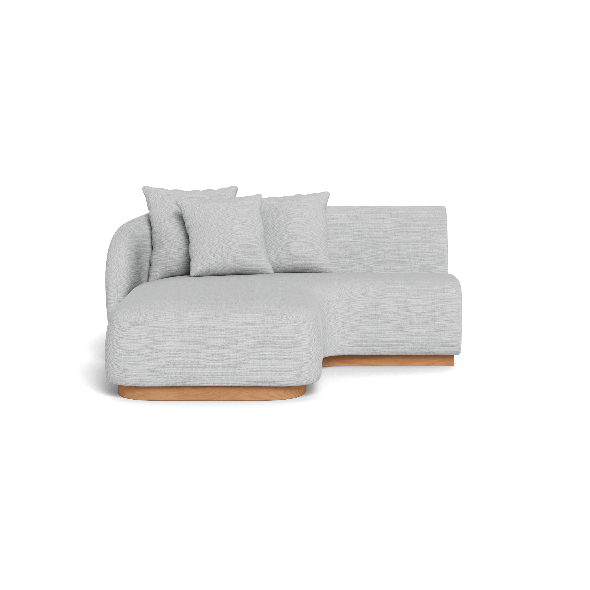 Como Curved Chaise Left - Image 41