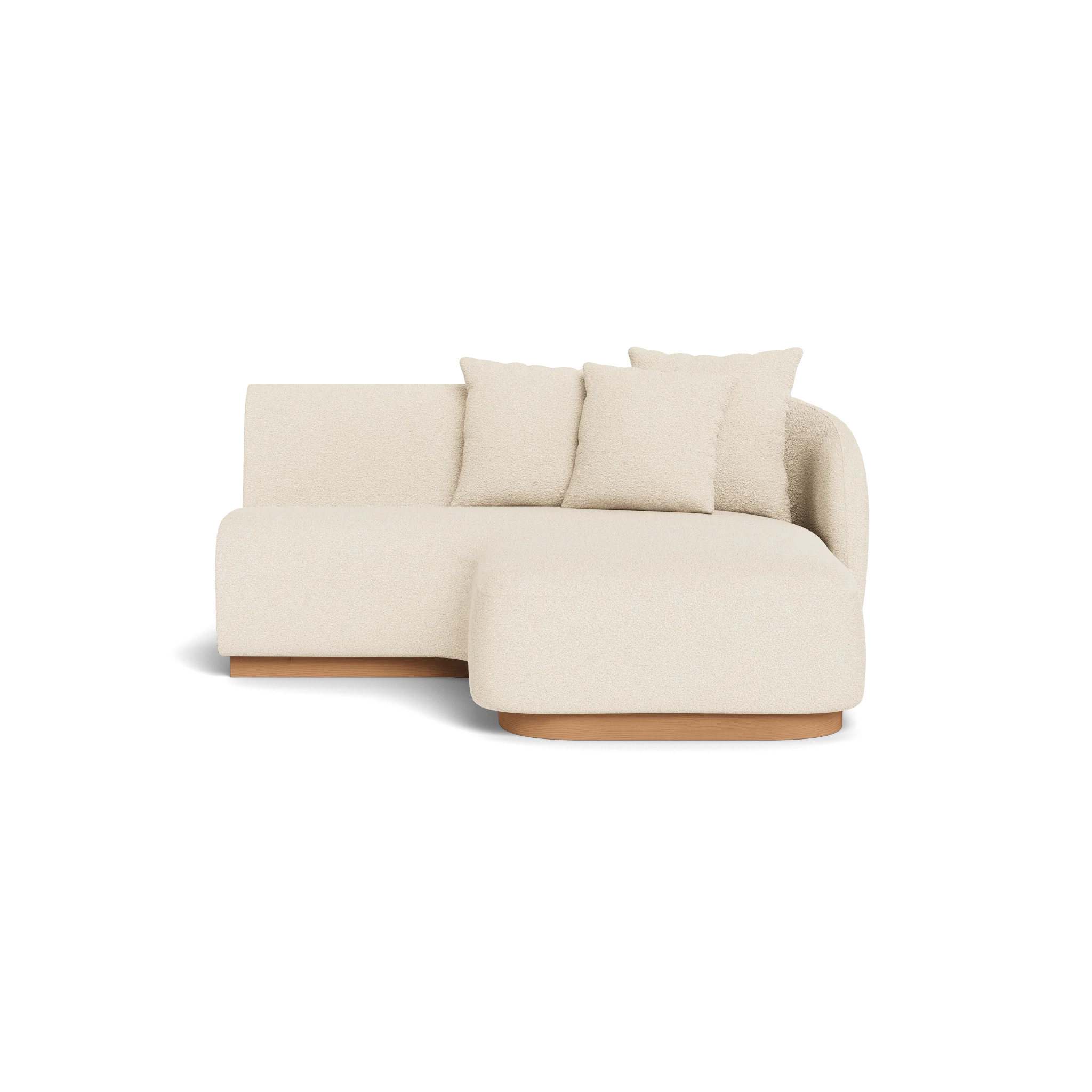 Como Curved Chaise Right - Image 15