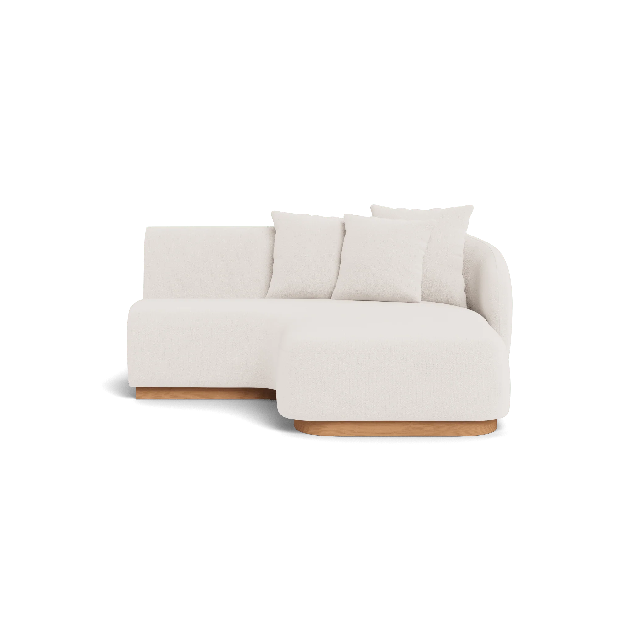 Como Curved Chaise Right - Image 30