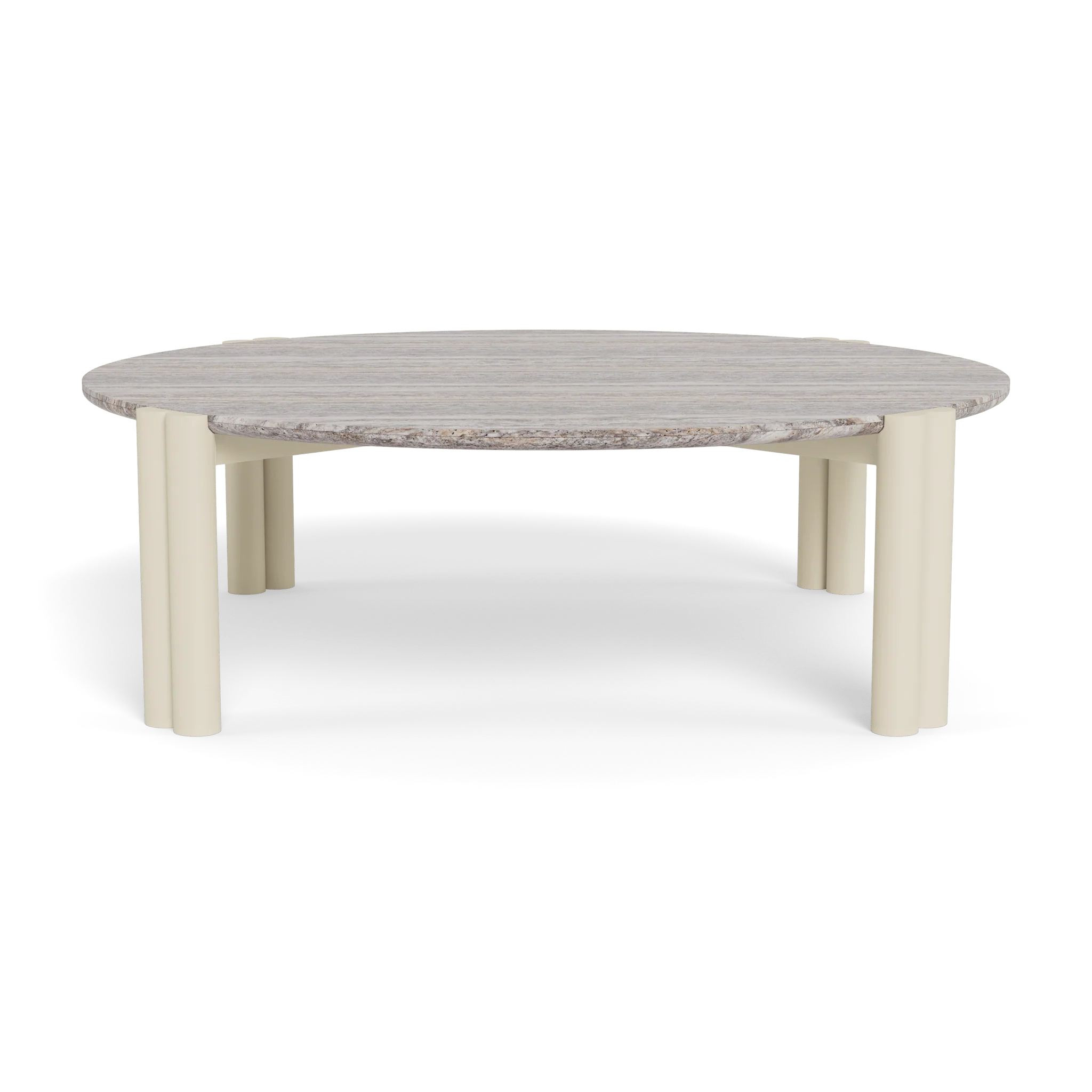Cove Aluminum Round Coffee Table - Image 11