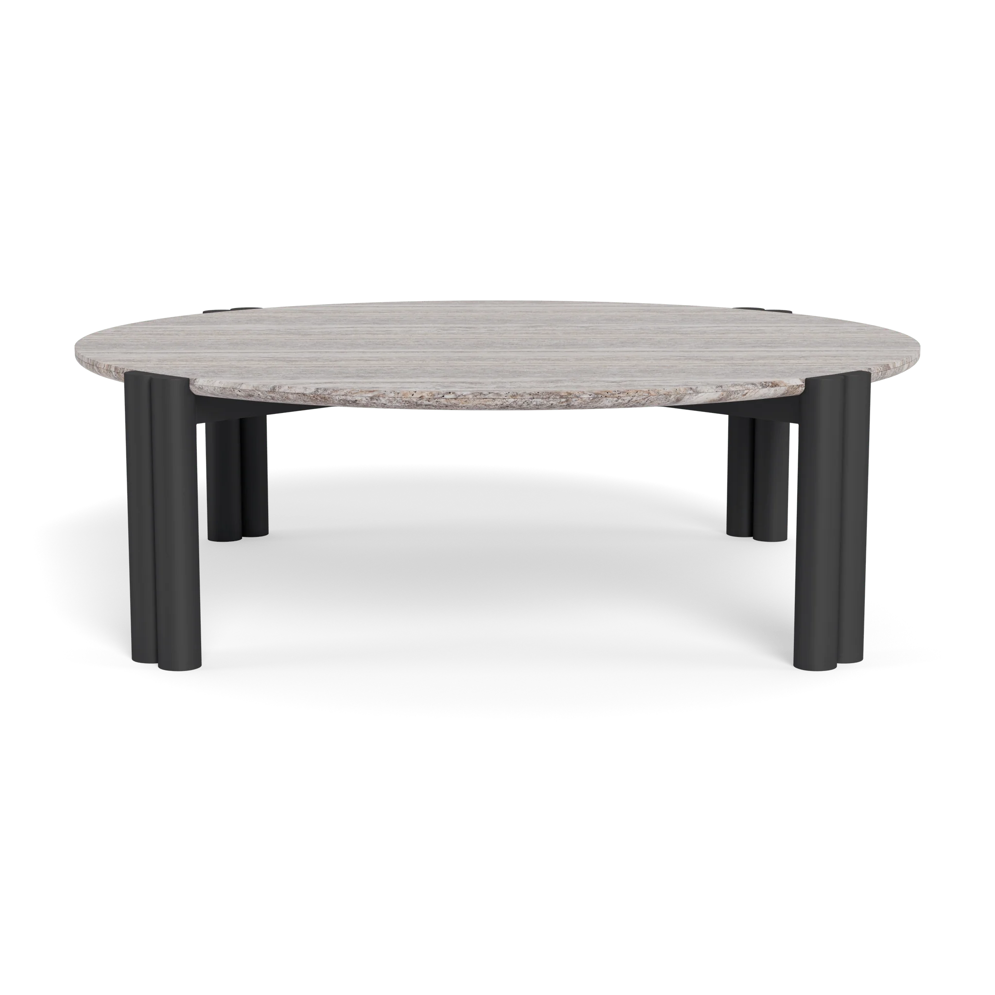 Cove Aluminum Round Coffee Table - Image 7