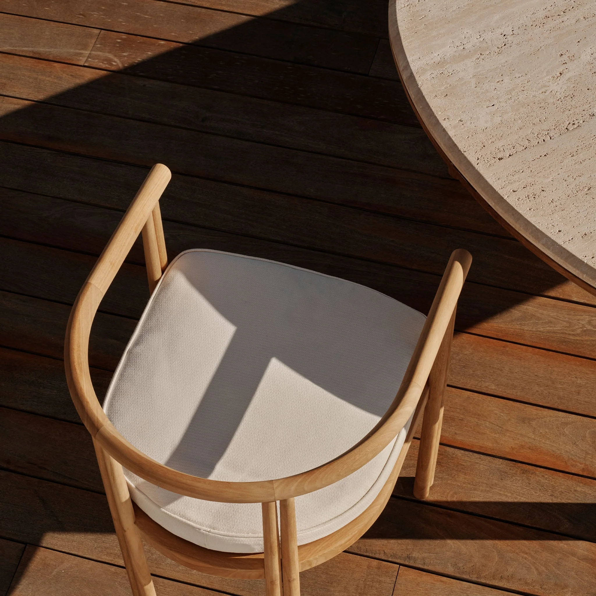 Cove Teak Dining Chair - Image 2