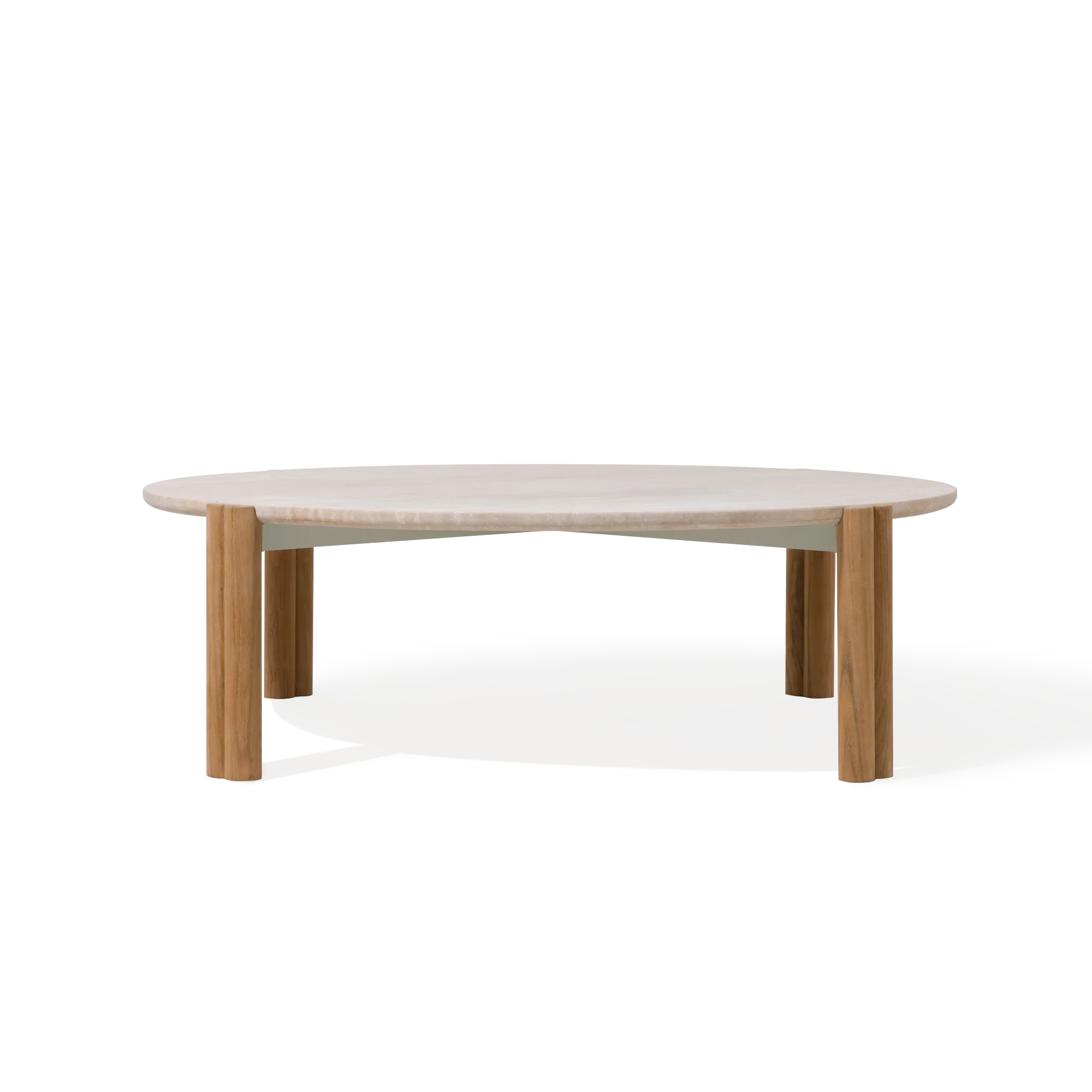 Cove Teak Round Coffee Table
