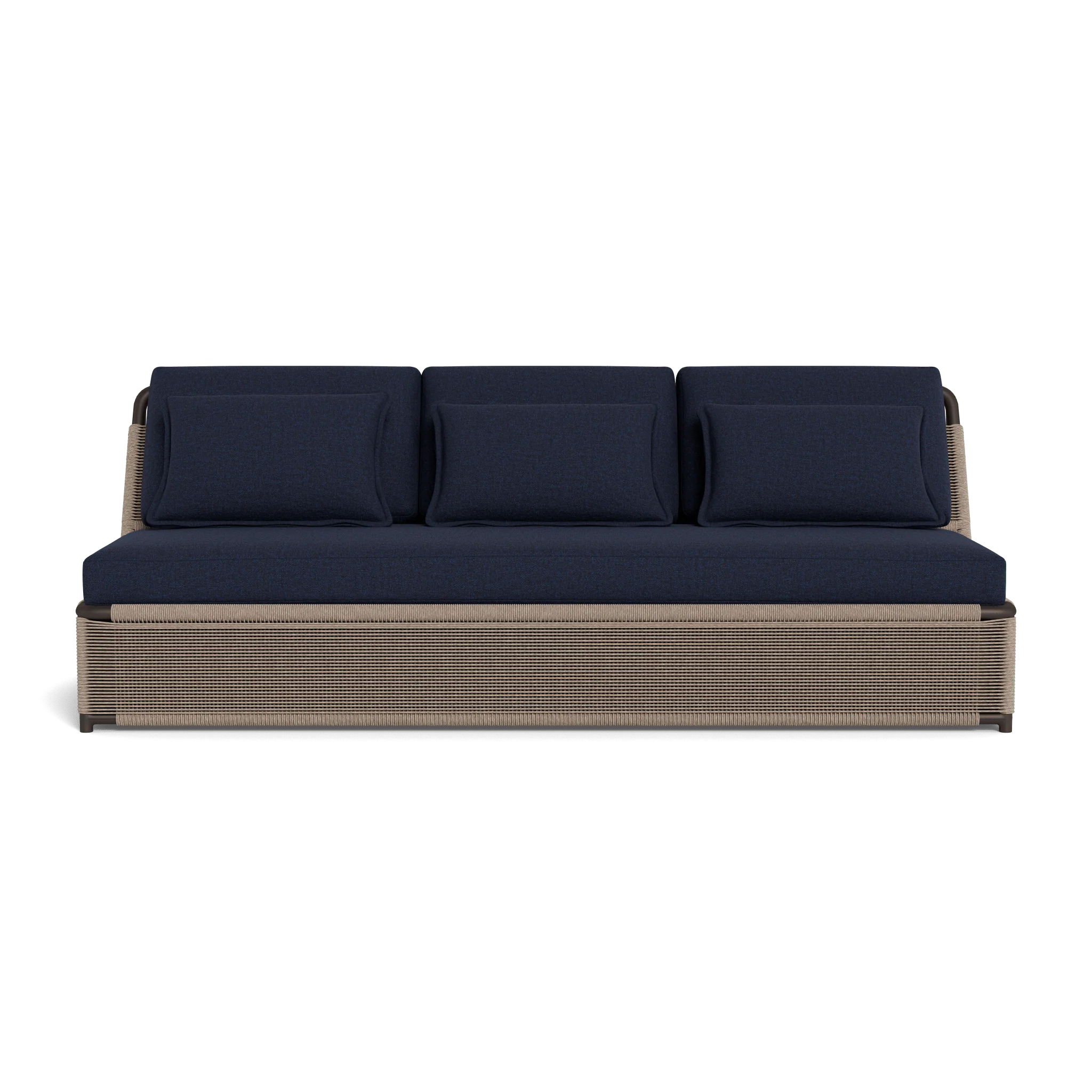 FORMENTERA 3 SEAT ARMLESS SOFA - Image 23