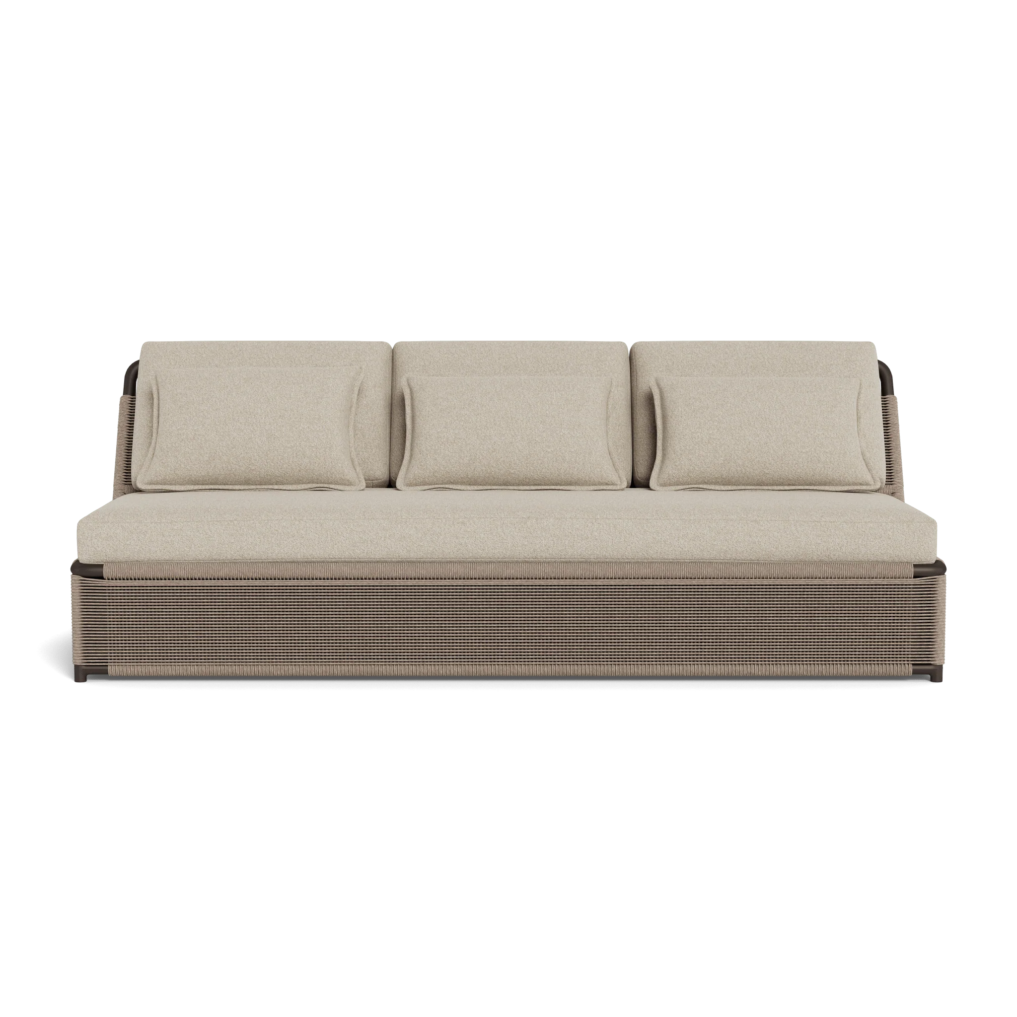 FORMENTERA 3 SEAT ARMLESS SOFA - Image 24