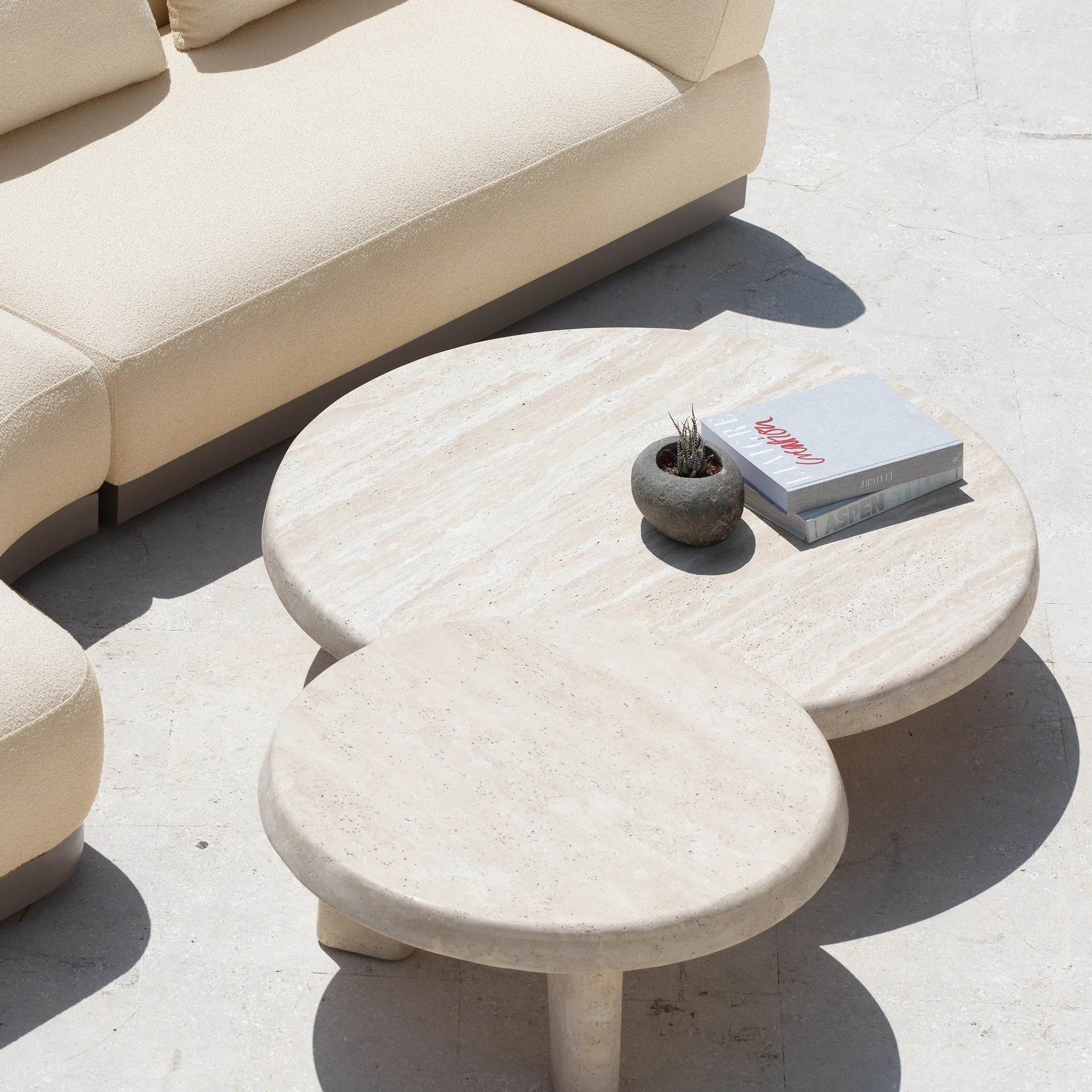 Lucca Round Coffee Table 47" - Image 2