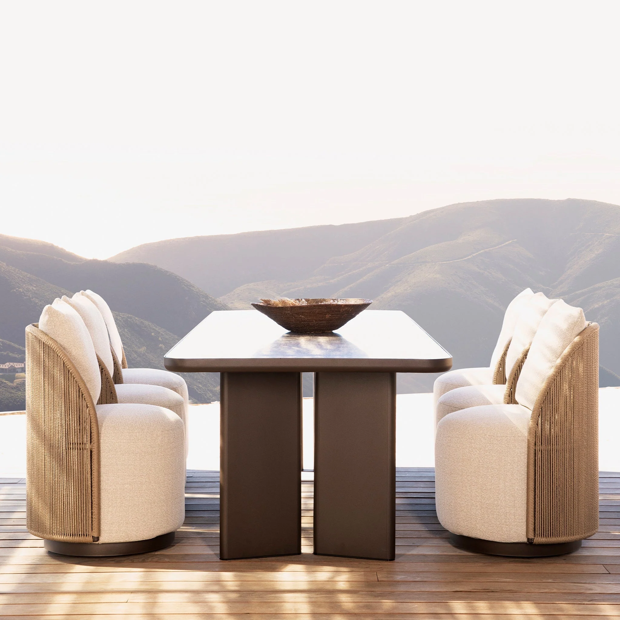 Milan Swivel Dining Chair - Image 2