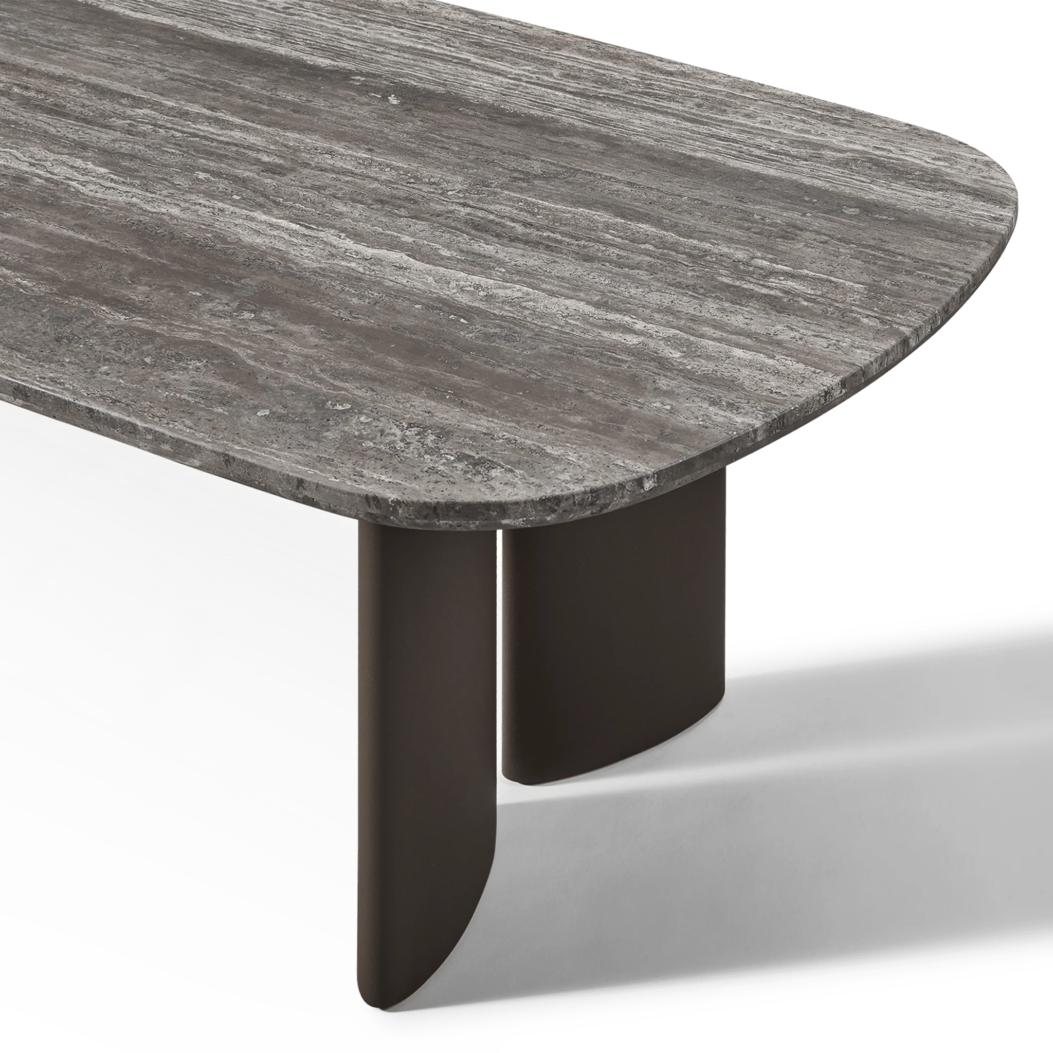 Newport Aluminium Dining Table 81" - Image 5