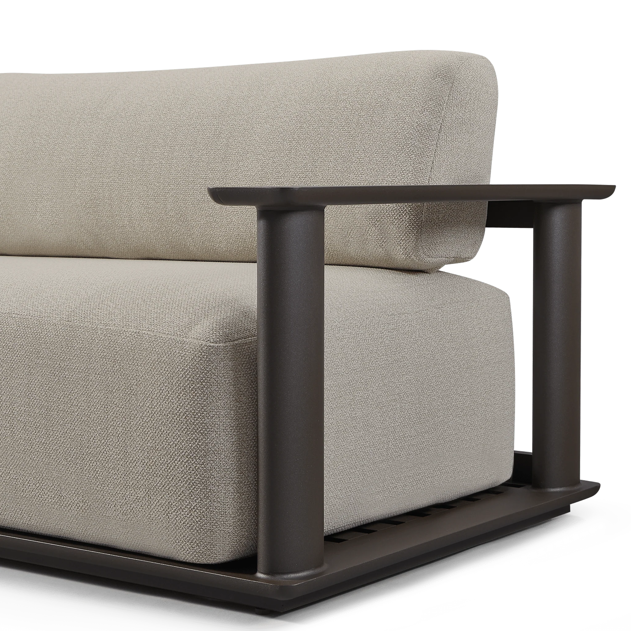Newport Aluminium Sofa 96" - Image 7