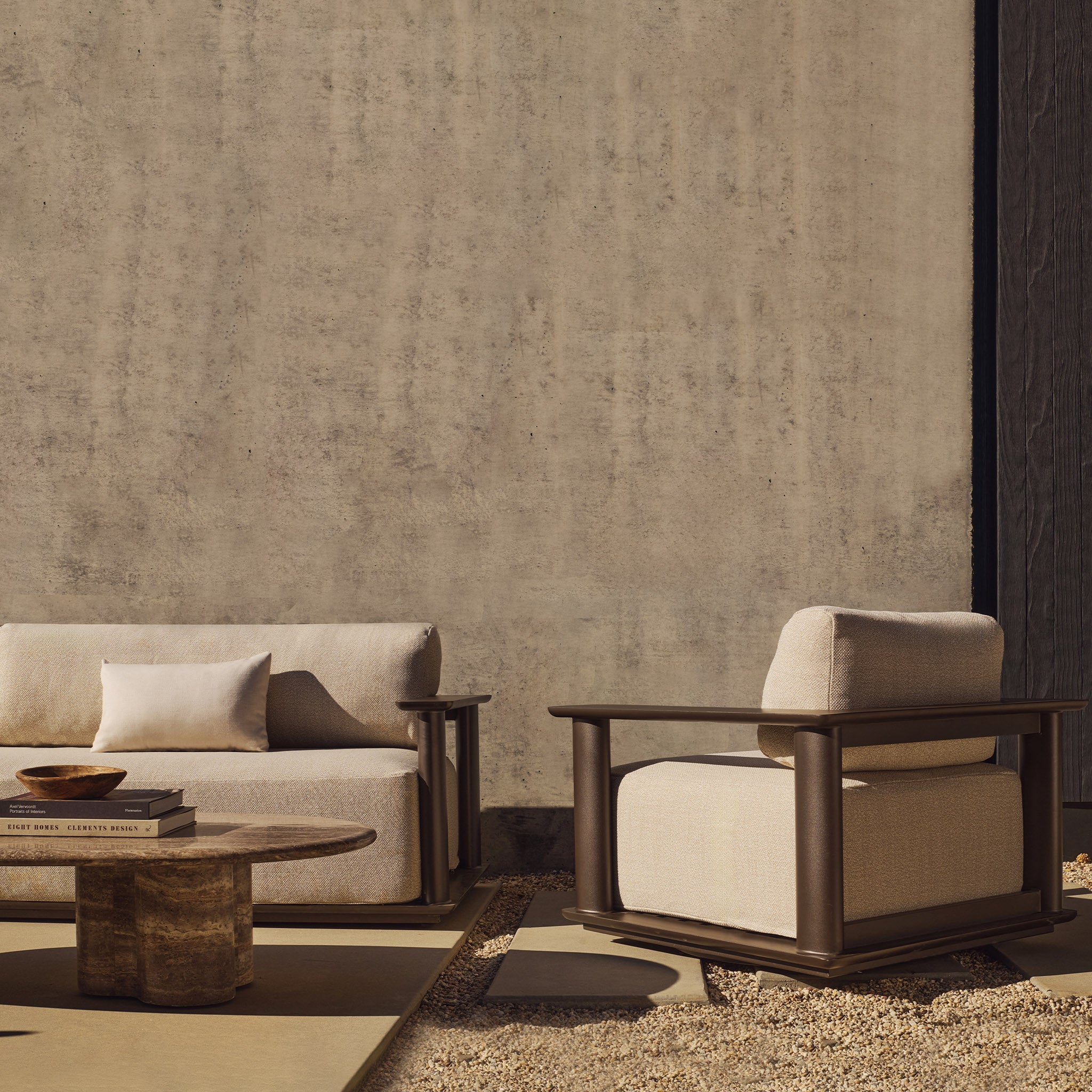 Newport Aluminium Sofa 96" - Image 8