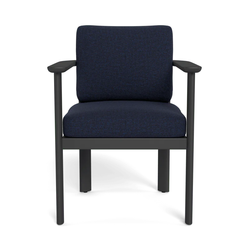 Newport Aluminum Barrel Dining Chair - Image 18