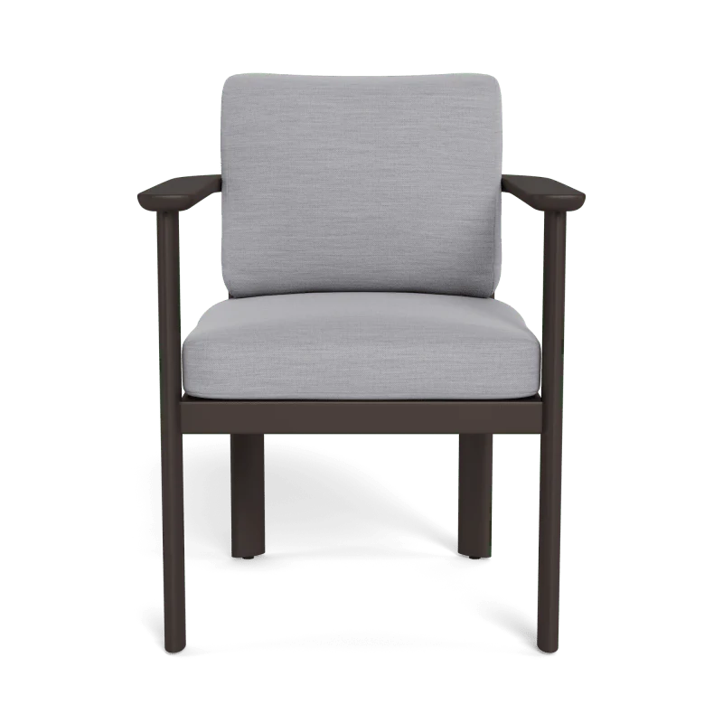 Newport Aluminum Barrel Dining Chair - Image 36