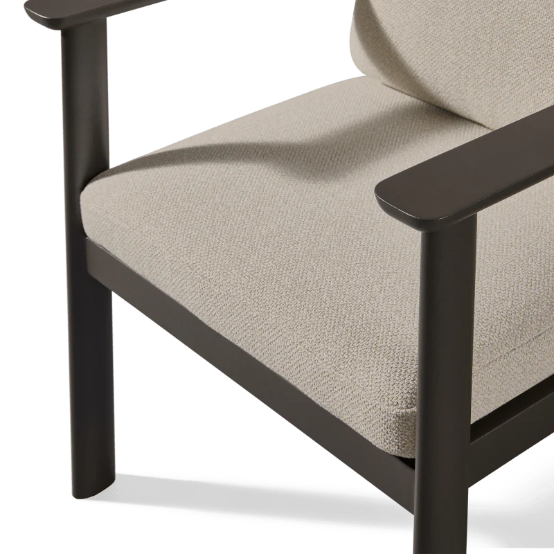 Newport Aluminum Barrel Dining Chair - Image 7
