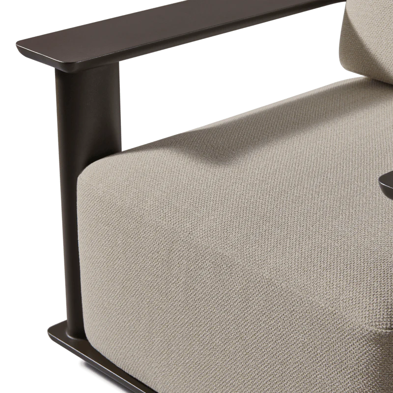 Newport Aluminum Barrel Lounge Chair - Image 9