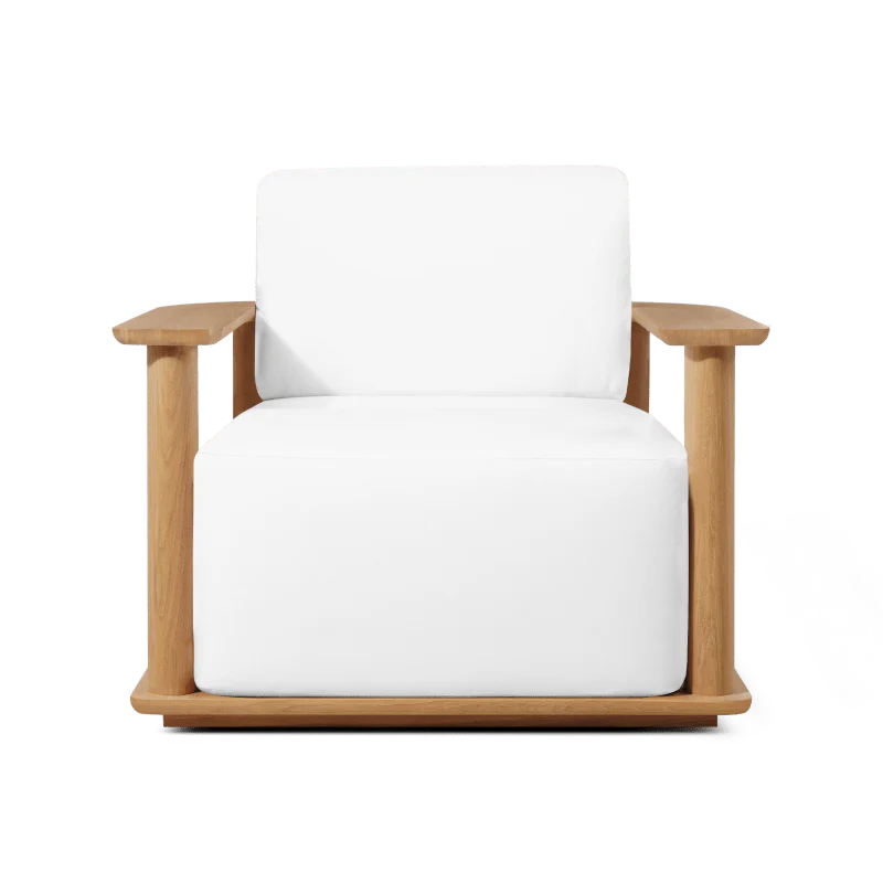 Newport Teak Barrel Lounge Chair