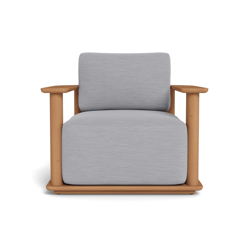 Newport Teak Barrel Lounge Chair - Image 6